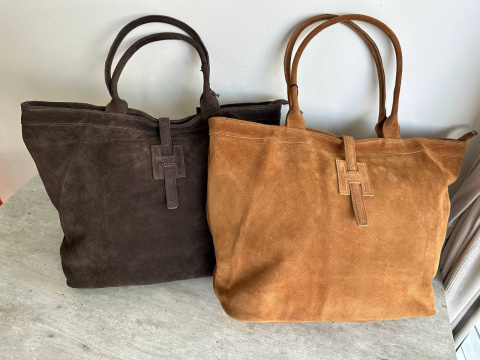 Zamszowa torebka Leather Country Zamszowa torebka Leather Country
