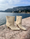 Eleganckie zamszowe botki L'estrosa