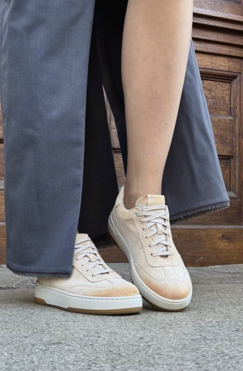 Miękkie zamszowe sneakersy Lestrosa Miękkie zamszowe sneakersy Lestrosa