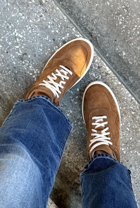 Miękkie zamszowe sneakersy Lestrosa Miękkie zamszowe sneakersy Lestrosa