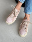 Sneakersy ze słomy L'estrosa