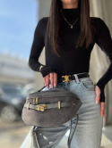 Torebka zamszowa crossbody