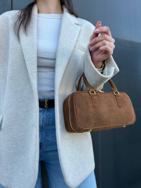 Zamszowa torebka Leather Country Zamszowa torebka Leather Country