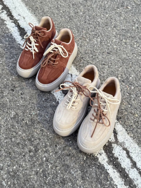 Zamszowe sneakersy Lestrosa Zamszowe sneakersy Lestrosa