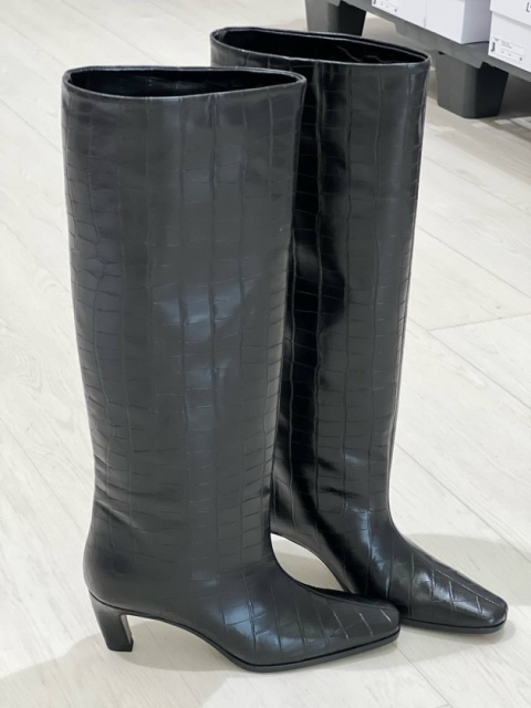 Eleganckie kozaki Lestrosa krokodyl