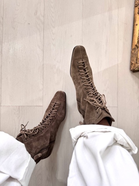 Eleganckie sznurowane botki L'estrosa Eleganckie sznurowane botki L'estrosa