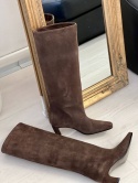 Eleganckie zamszowe kozaki L'estrosa