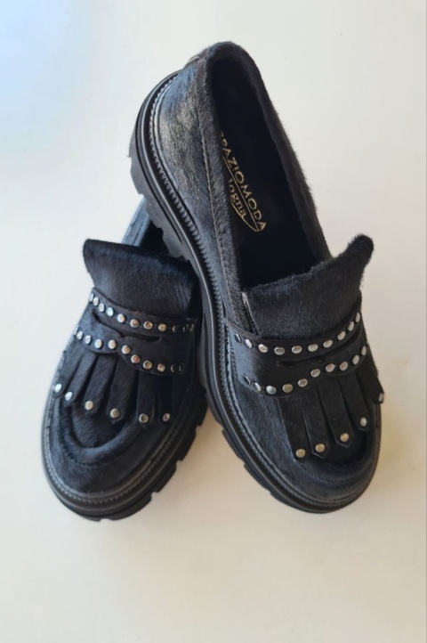 Loafersy na platformie Spaziomoda Loafersy na platformie Spaziomoda