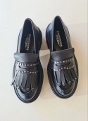 Loafersy na platformie Spaziomoda
