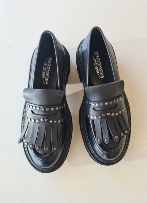 Loafersy na platformie Spaziomoda Loafersy na platformie Spaziomoda