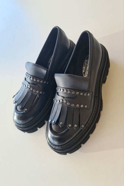 Loafersy na platformie Spaziomoda Loafersy na platformie Spaziomoda