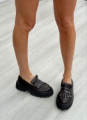 Loafersy na platformie Spaziomoda