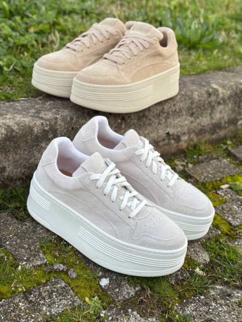 Sneakersy na platformie Lestrosa Sneakersy na platformie Lestrosa