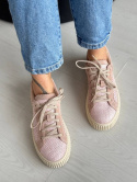 Sneakersy ze słomy L'estrosa