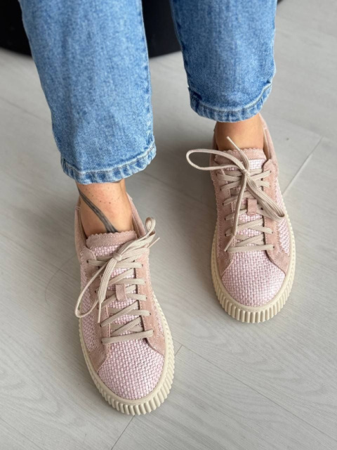 Sneakersy ze słomy L'estrosa Sneakersy ze słomy L'estrosa