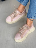 Sneakersy ze słomy L'estrosa