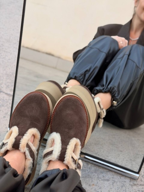 Botki z futerkiem L’estrosa