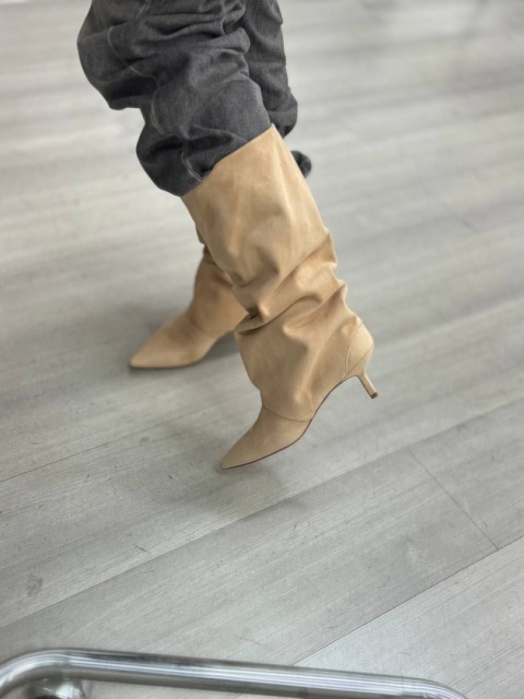 Eleganckie kozaki Spaziomoda