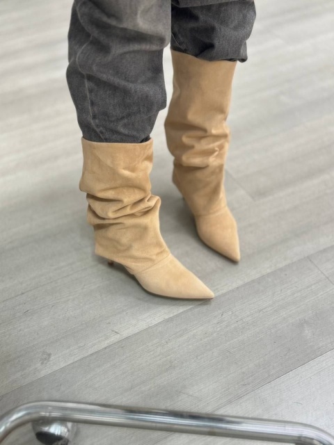 Eleganckie kozaki Spaziomoda