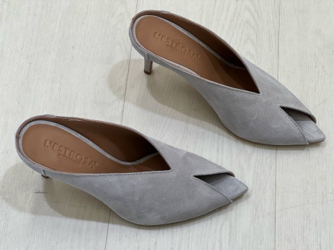 Klapki L’estrosa Sole zamsz