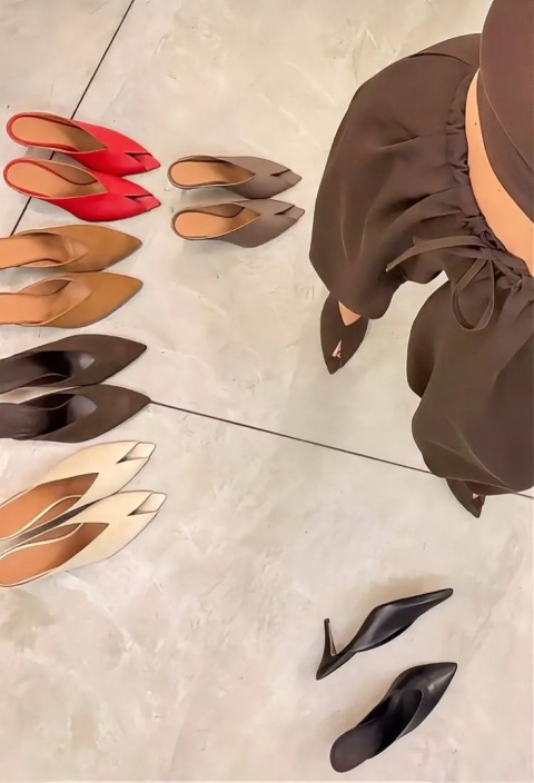 Klapki L’estrosa Sole skòra