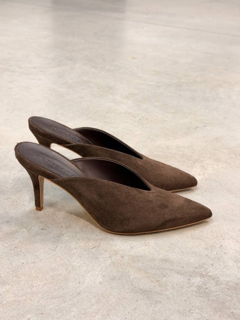 Klapki L’estrosa zamsz