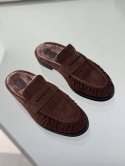 Loafersy-klapki z futerkiem L'estrosa