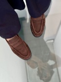 Loafersy-klapki z futerkiem L'estrosa