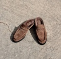 Loafersy-klapki z futerkiem L'estrosa