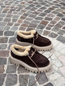 Zimowe loafersy