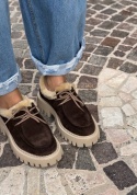 Loafersy z futerkiem L'estrosa