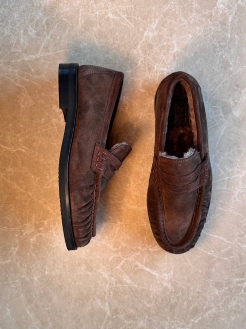 Loafersy z futerkiem L'estrosa Loafersy z futerkiem L'estrosa
