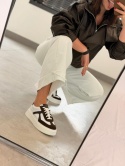 Sneakersy Lestrosa black&white