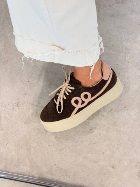 Sneakersy na platformie Lestrosa