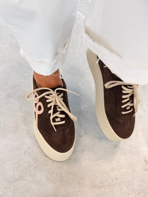 Sneakersy na platformie Lestrosa