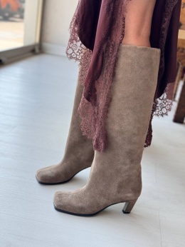 Wysokie kozaki Lestrosa kwadrat