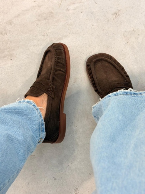 Zamszowe mokasyny L’estrosa