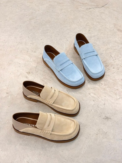 Zamszowe mokasyny L’estrosa