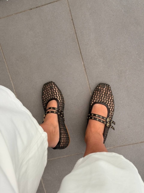 Ażurowe baletki L'estrosa