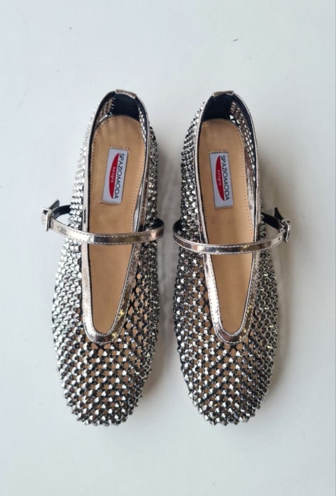 Baletki z siateczki Spaziomoda