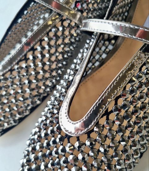 Baletki z siateczki Spaziomoda