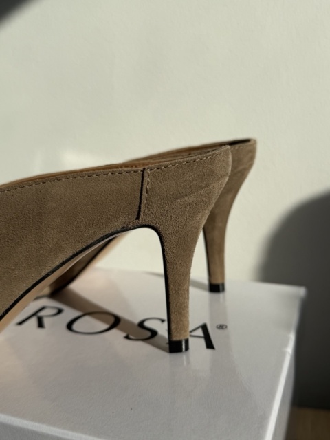 Klapki L’estrosa Sole zamsz taupe