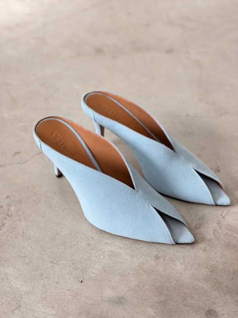 Klapki L’estrosa Sole zamsz