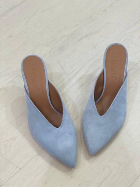 Klapki L’estrosa zamsz