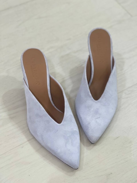 Klapki L’estrosa zamsz