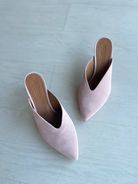 Klapki L’estrosa zamsz