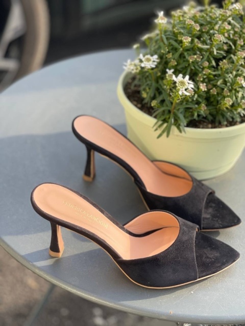 Klapki na obcasie Lancioni