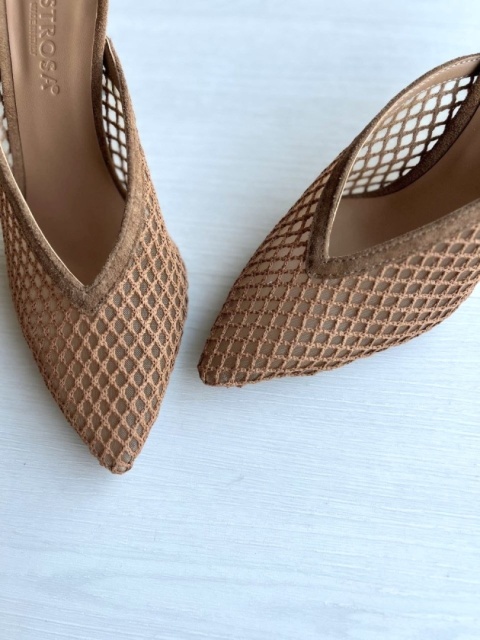 Klapki z siateczki L'estrosa