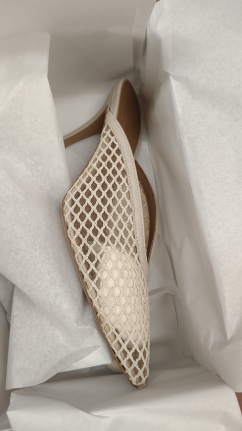 Klapki z siateczki L'estrosa