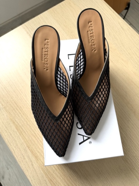 Klapki z siateczki L'estrosa